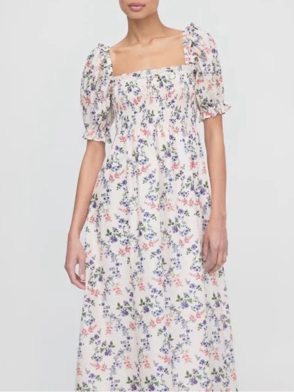 Hill House The Scarlett Midi Nap Dress